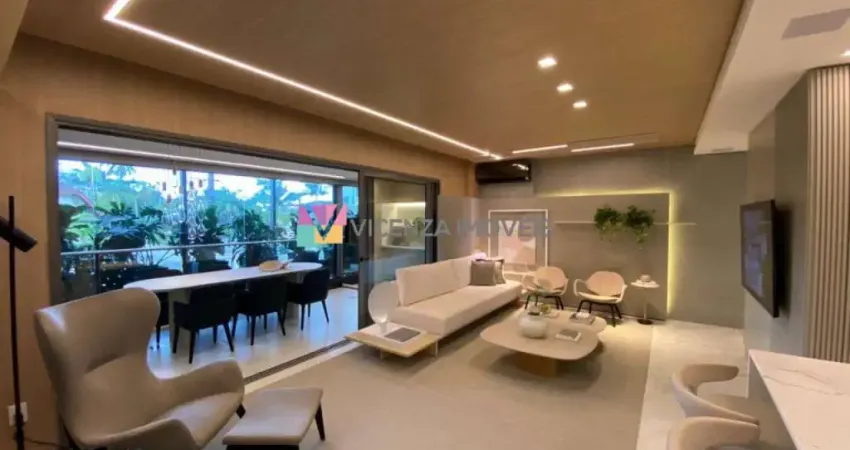 Lançamento apartamento com 3 dormitórios sendo 1 suíte, área privativa de 129m², bairro Atiradores, Joinville/SC.
