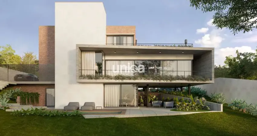 Terreno para venda no condomínio fechado real park santa maria com 28x30 + proje