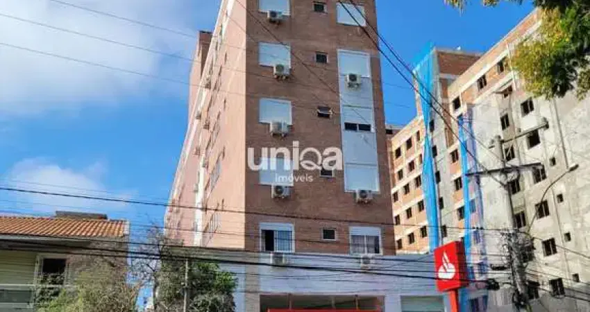 Apto mobiliado 01 dormitório garagem churrasqueira elevador ed. dulce fração