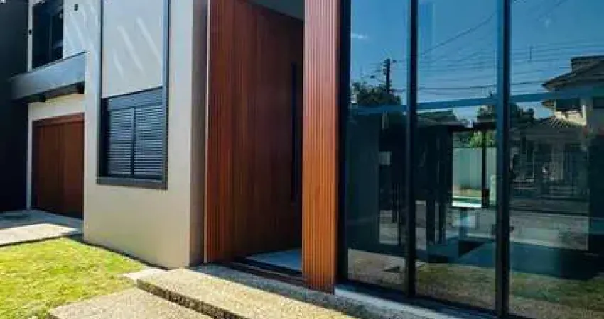 Casa nova para venda em camobi tipo sobrado alto padrão com 03 suítes + escritór