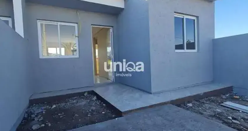 Casa 02 dormitórios terreno 6x25 financiável pela caixa bairro tomazetti