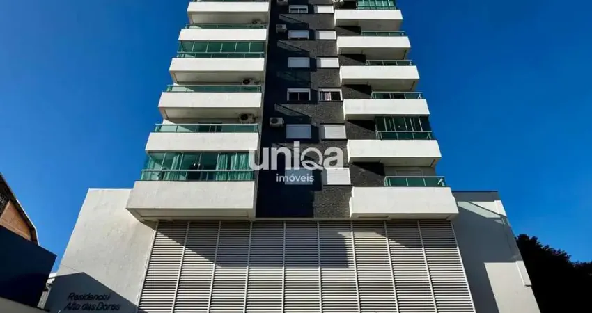 Apto 02 dormitórios semimobiliado no ed alto das dores com garagem bairro dores