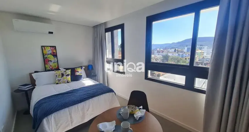 Apartamento tipo studio 100% mobiliado aluguel em camobi à 05 minutos da ufsm