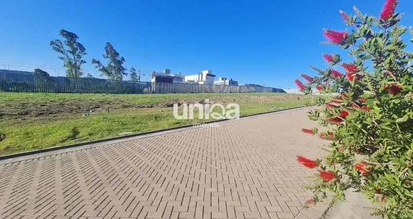 Terreno 12,8x24 para venda no condomínio fechado casa viva em camobi santa maria