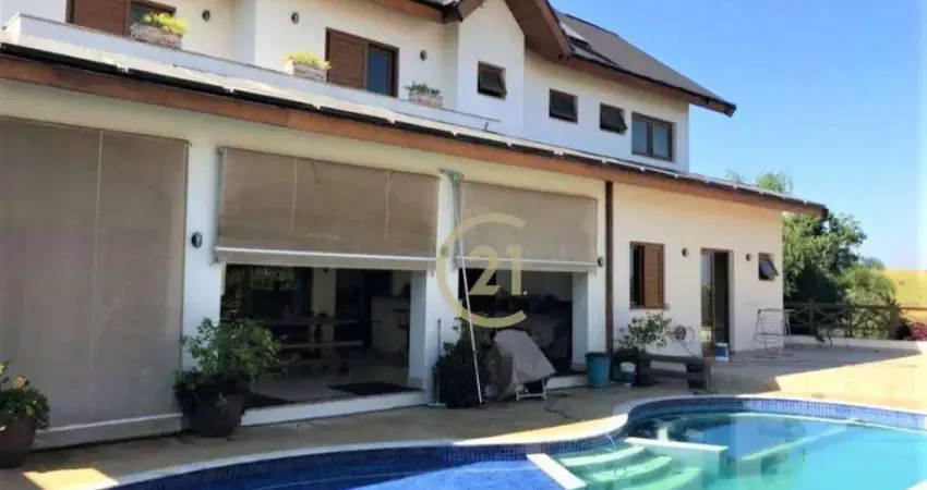 Casa com 4 dormitórios à venda, 632 m² por r$ 3.750.000,00 - jardim vila paradiso - indaiatuba/sp