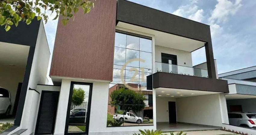 Casa com 4 dormitórios à venda, 255 m² por R$ 2.100.000,00 - Jardim Residencial Alto De Itaici - Indaiatuba/SP
