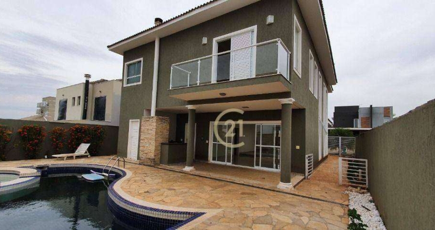 Casa com 3 quartos à venda, 332 m² por R$ 2.300.000 - Condomínio Jardim Paradiso - Indaiatuba/SP