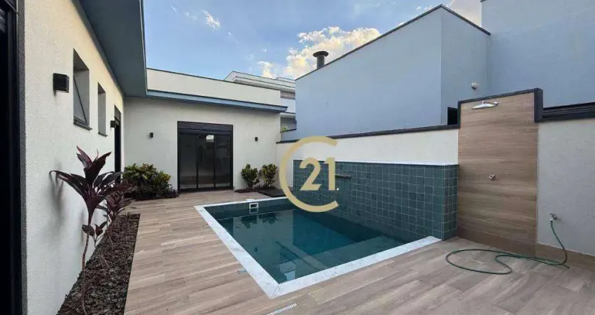 Casa à venda no condomínio piemonte - jardim piemonte em indaiatuba/sp - ca2313