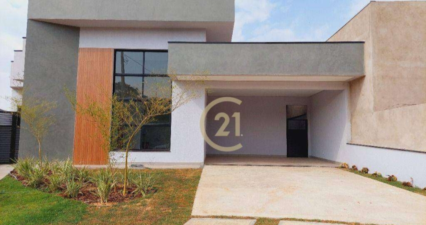 Casa térrea à venda - Loteamento Park Gran Reserve - Indaiatuba/SP - CA2317