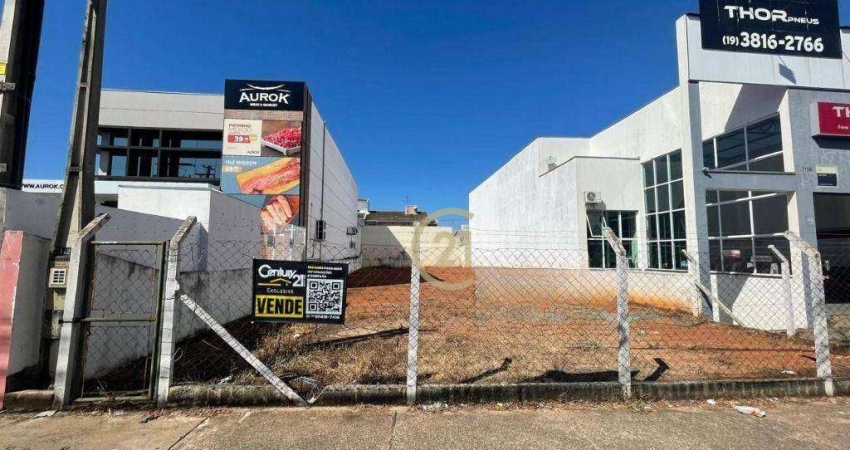 Terreno à venda, 500 m² por R$ 2.590.000,00 - Vila Homero - Indaiatuba/SP
