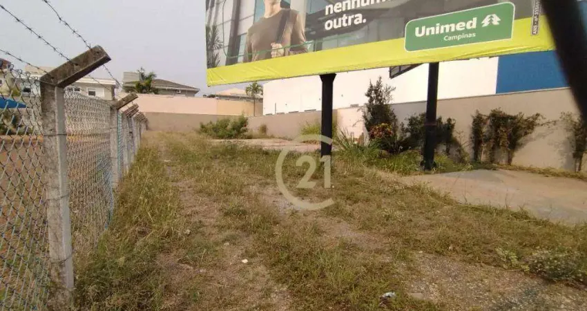 Terreno para alugar, 500 m² por R$ 7.250,00/mês - Cidade Nova - Indaiatuba/SP