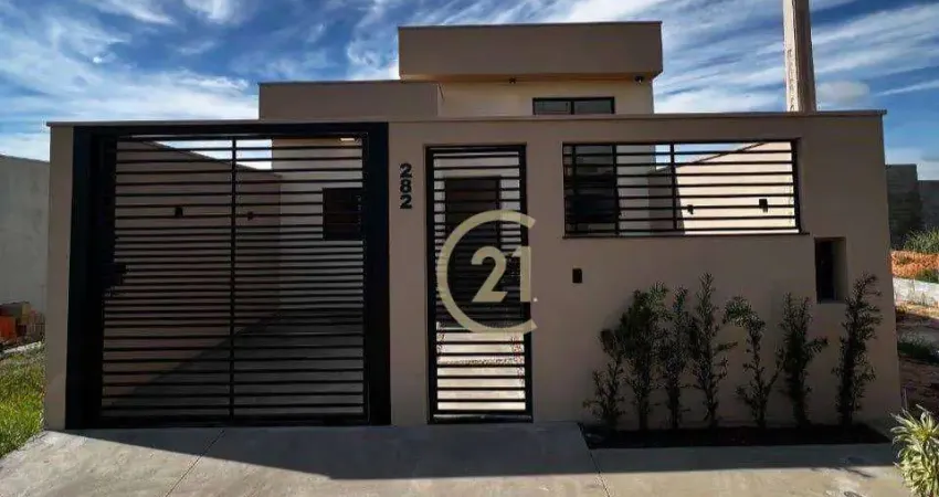 Casa com 3 dormitórios à venda, 105 m² por r$ 639.000,00 - parque barnabé - indaiatuba/sp