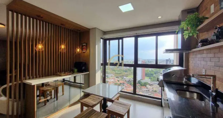 Cobertura à venda no condomínio the park view - vila almeida em indaiatuba/sp - co0020