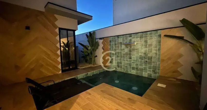 Casa com 4 dormitórios à venda, 225 m² por R$ 2.590.000,00 - Residencial Duas Marias - Indaiatuba/SP