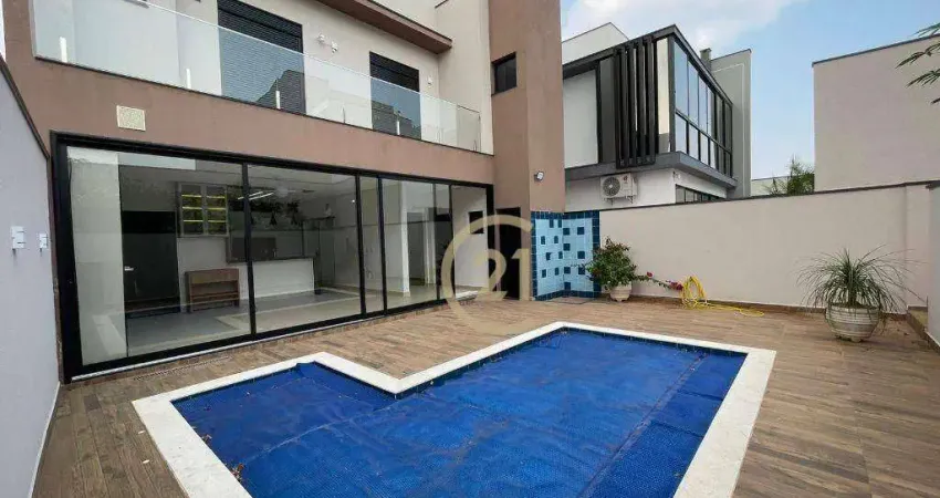 Casa para venda com 3 quartos à venda, 272 m² por R$ 2.199.000 - Jardim Piemonte - Indaiatuba/SP
