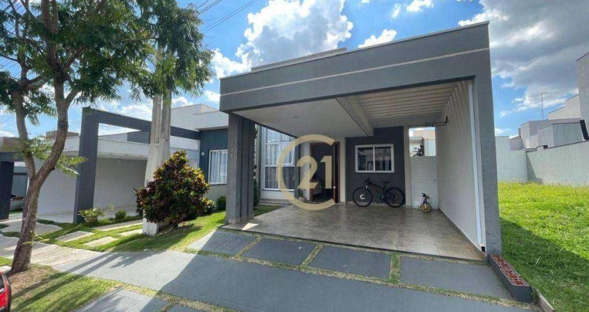 Casa com 3 dormitórios à venda, 105 m² por R$ 870.000,00 - Jardim Park Real - Indaiatuba/SP