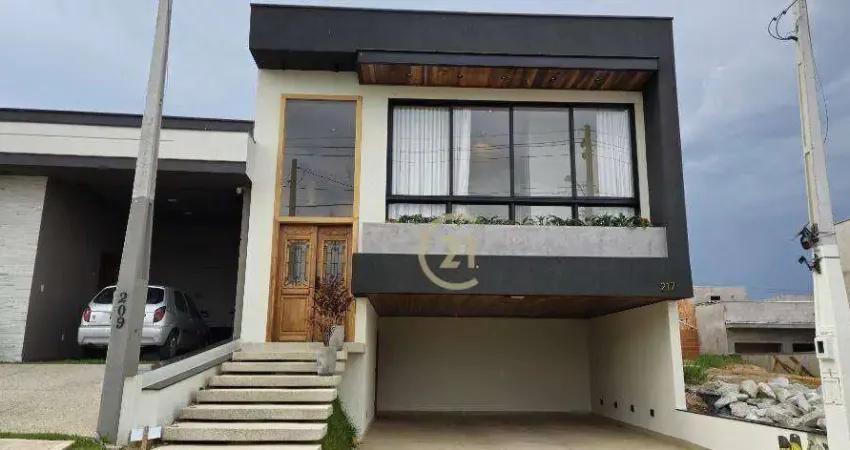 Casa mobiliada para venda no condomínio Park Gran Reserve - Vila Rubens em Indaiatuba/SP - CA2712