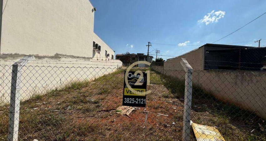 Terreno, 420 m² - venda por R$ 740.000,00 ou aluguel por R$ 3.095,83/mês - Jardim Hubert - Indaiatuba/SP