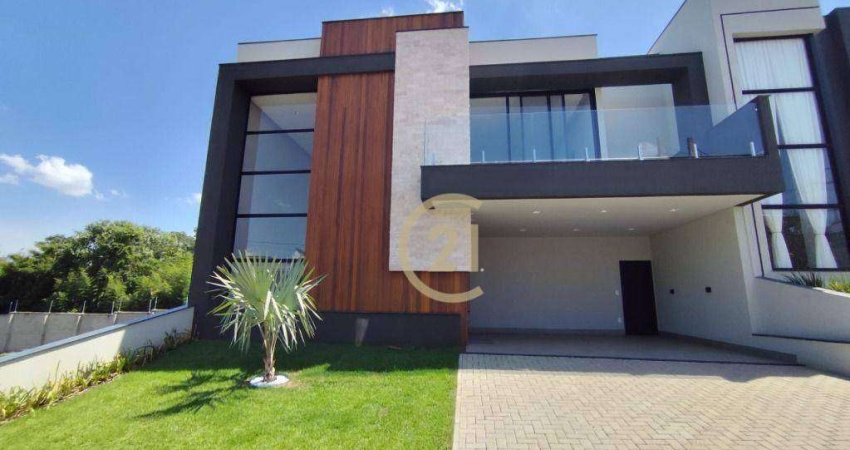 Casa com 4 dormitórios à venda, 299 m² por R$ 2.490.000,00 - Residencial Milano - Indaiatuba/SP
