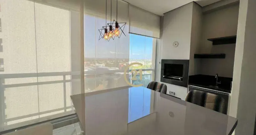 Apartamento para Alugar no Condomínio Sky Towers Home - Vila Homero em Indaiatuba/SP - AP1204