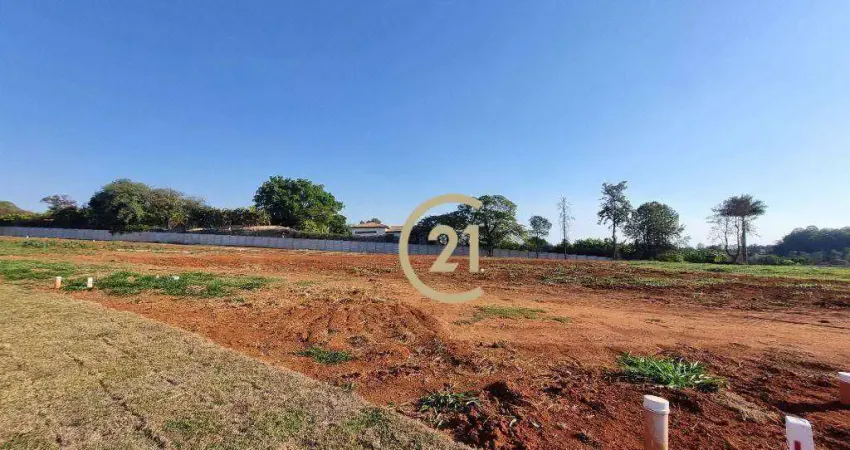 Terreno à venda no condomínio reserva itanhangá - jardim residencial reserva itanhangá em indaiatuba/sp - te0977