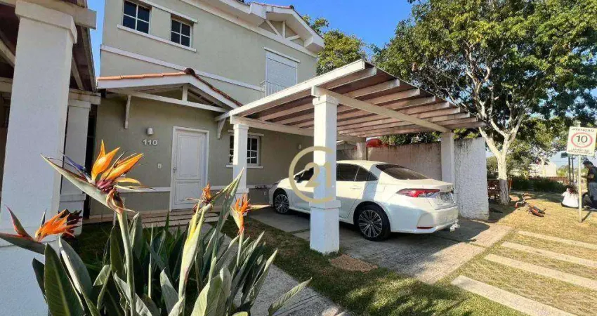 Casa Sobrado para Alugar no Condomínio Casa Bella - Casa Bella Bosque Residencial em Indaiatuba/SP - CA3109