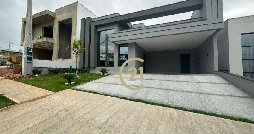 Casa à venda no condomínio milano - residencial milano em indaiatuba/sp - ca3016