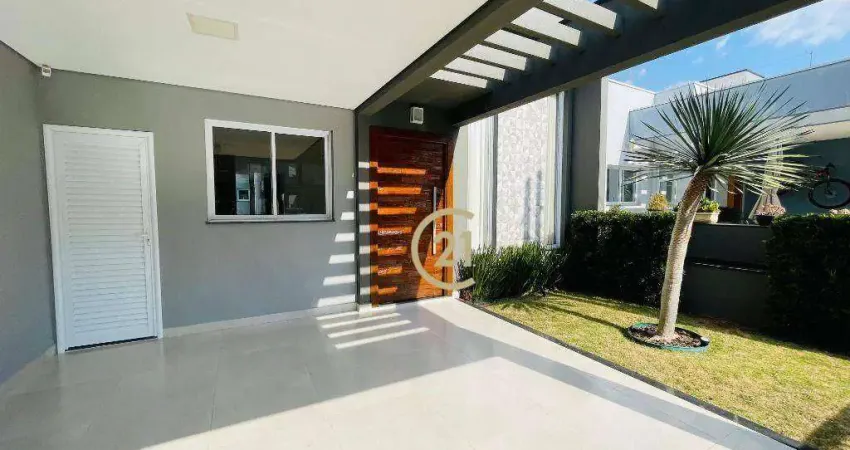 Casa à venda no condomínio park real - jardim park real em indaiatuba/sp - ca3255