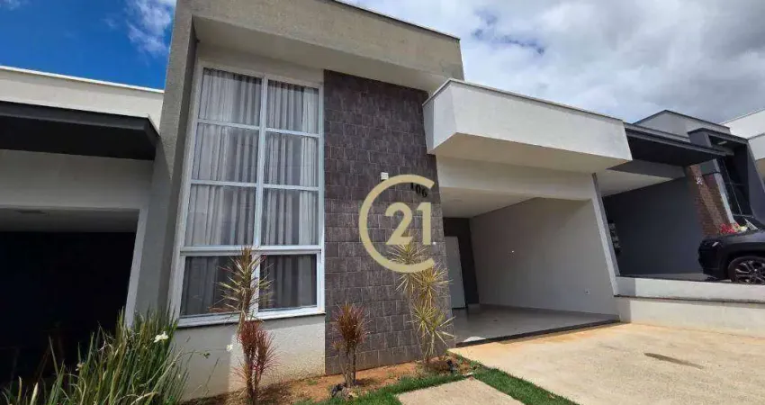 Casa à venda no condomínio bréscia - jardim brescia em indaiatuba/sp - ca3275