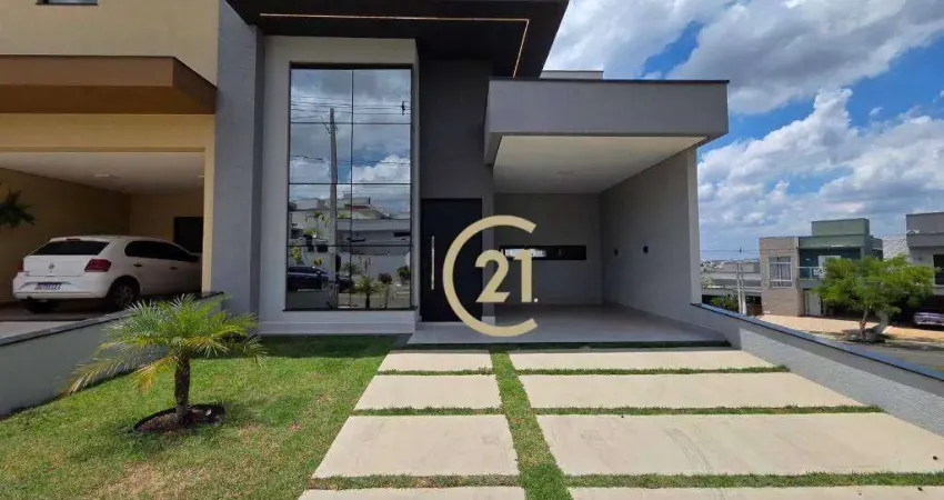 Casa à venda no condomínio bréscia - jardim bréscia em indaiatuba/sp - ca3181