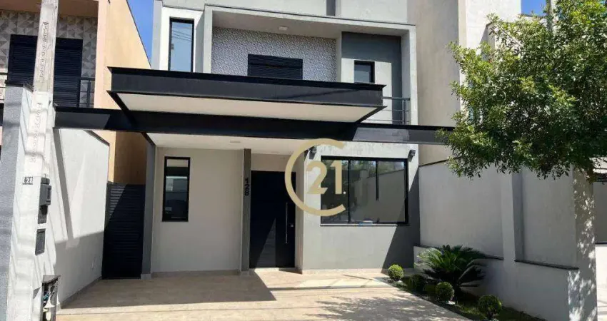 Casa à venda no condomínio park real - jardim park real em indaiatuba/sp - ca3254