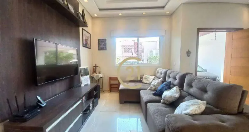 Casa sobrado à venda no condomínio montreal - jardim montreal residence em indaiatuba/sp - ca3265