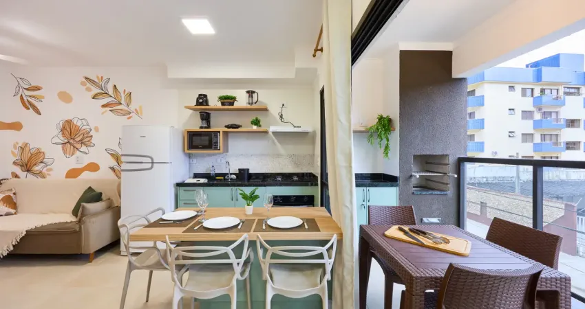 Apartamento loft mobiliado e decorado próximo a praia do perequê-açu ubatuba