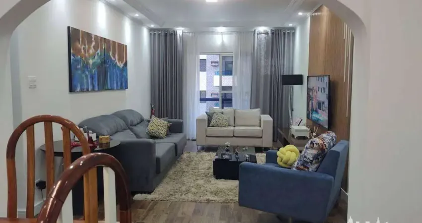 Apartamento com 3 dormitórios à venda, 136 m² por r$ 795.000,00 - ocian - praia grande/sp