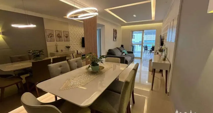 Apartamento com 2 dormitórios à venda, 98 m² por r$ 900.000,00 - canto do forte - praia grande/sp