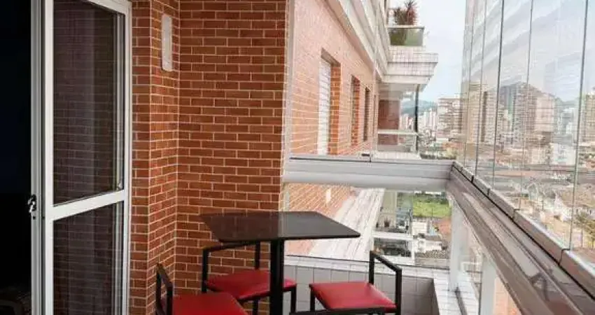 Apartamento com 2 dormitórios à venda, 57 m² por r$ 489.000,00 - guilhermina - praia grande/sp