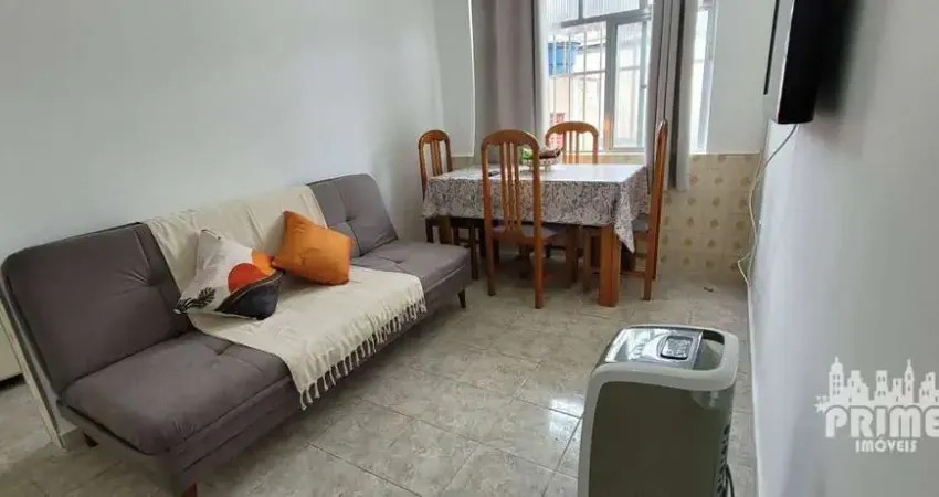 Apartamento com 1 dormitório à venda, 52 m² por r$ 255.000,00 - canto do forte - praia grande/sp