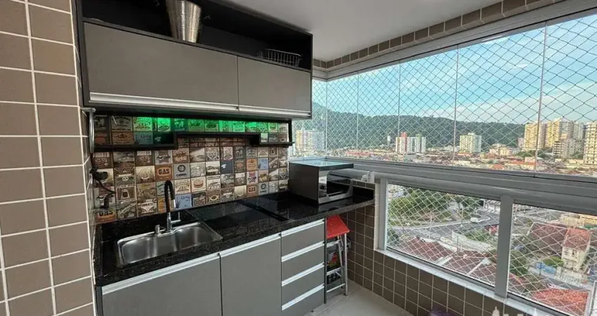 Apartamento com 2 dormitórios para alugar, 74 m² por r$ 4.995,00/mês - canto do forte - praia grande/sp