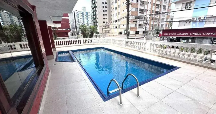 Apartamento com 1 dormitório à venda, 55 m² por r$ 300.000,00 - tupi - praia grande/sp
