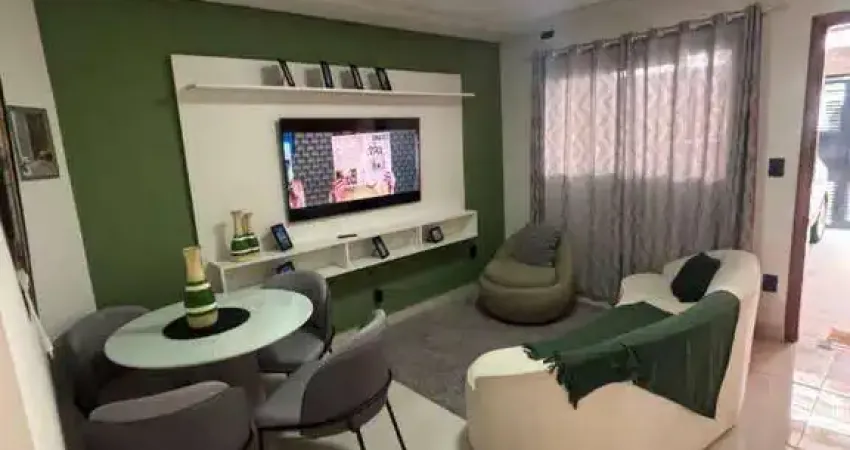 Sobrado com 2 dormitórios à venda, 66 m² por r$ 440.000,00 - caiçara - praia grande/sp