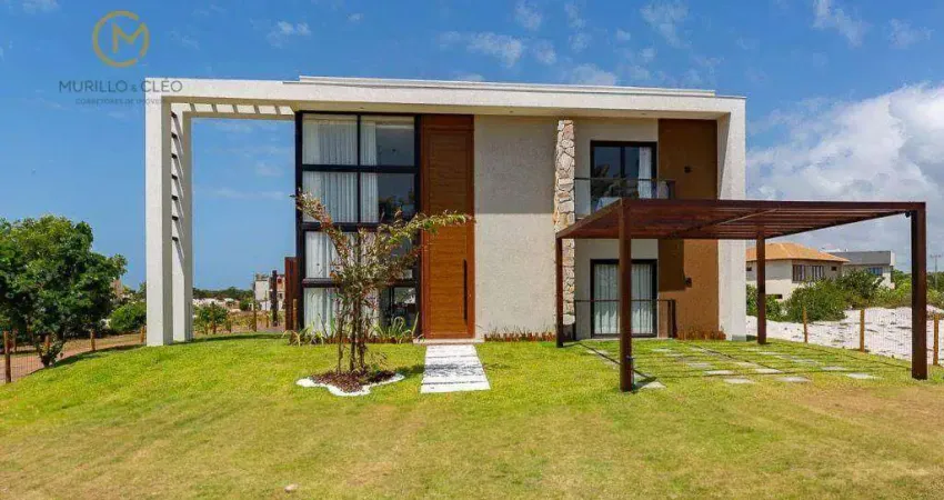Casa com 4 dormitórios à venda, 240 m² por r$ 2.200.000 - costa do sauipe - mata de são joão/ba