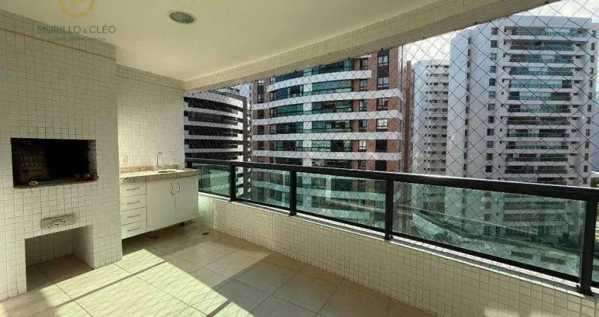 Apartamento com 3 dormitórios à venda, 113 m² por r$ 1.150.000 - alphaville i - salvador/ba