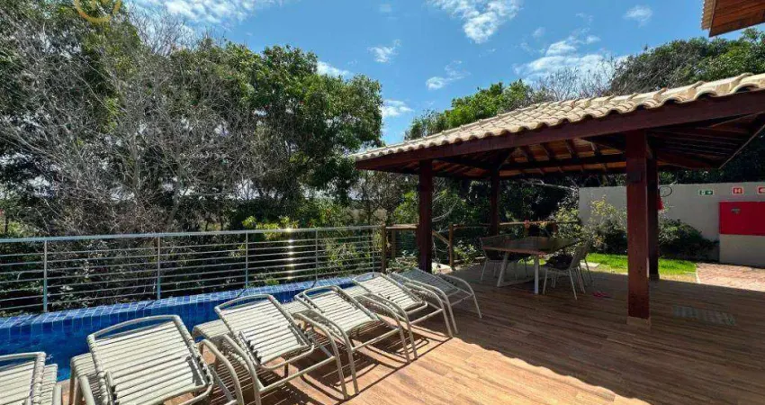 Village com 2 dormitórios à venda por r$ 600.000 - itacimirim - camaçari/ba