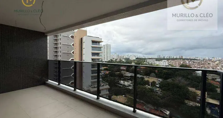 Apartamento com 3 dormitórios à venda, 107 m² por r$ 1.750.000 - horto florestal - salvador/ba