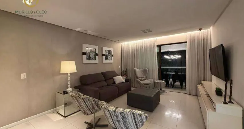 Apartamento com 4 dormitórios à venda, 142 m² por r$ 1.950.000,00 - le parc - salvador/ba