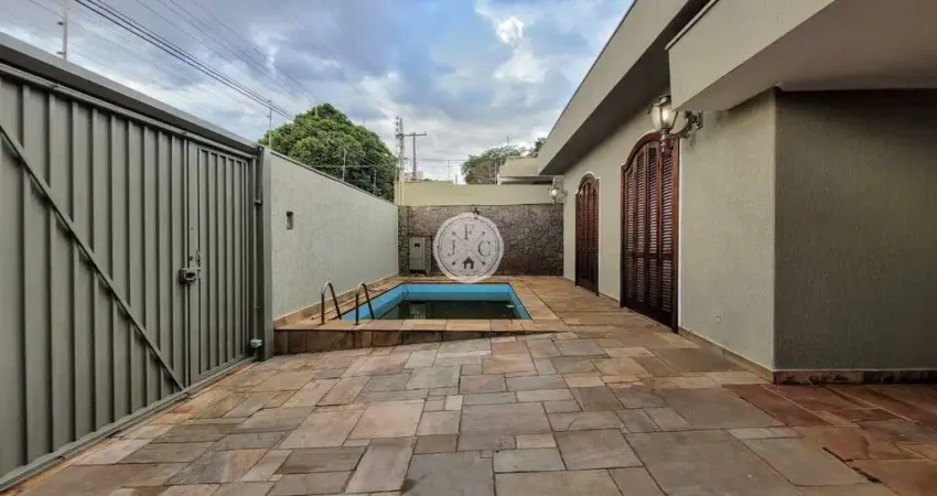 Casa térrea de uso misto com 03 quartos, sala ampla e piscina, para alugar, 235m² - alto da boa vista