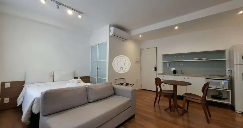 Apartamento mobiliado 1 quarto para alugar, 28m² - nova aliança sul