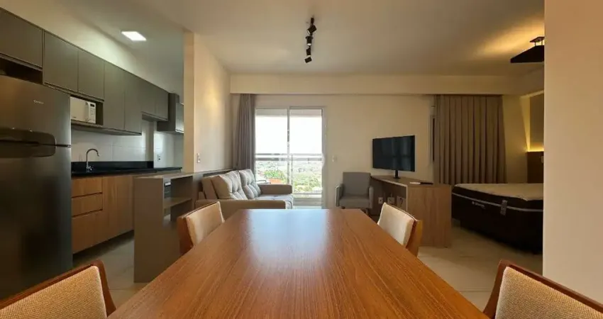 Apartamento mobiliado com 1 quarto para alugar, 40m² - alto da boa vista - edifício apogeu