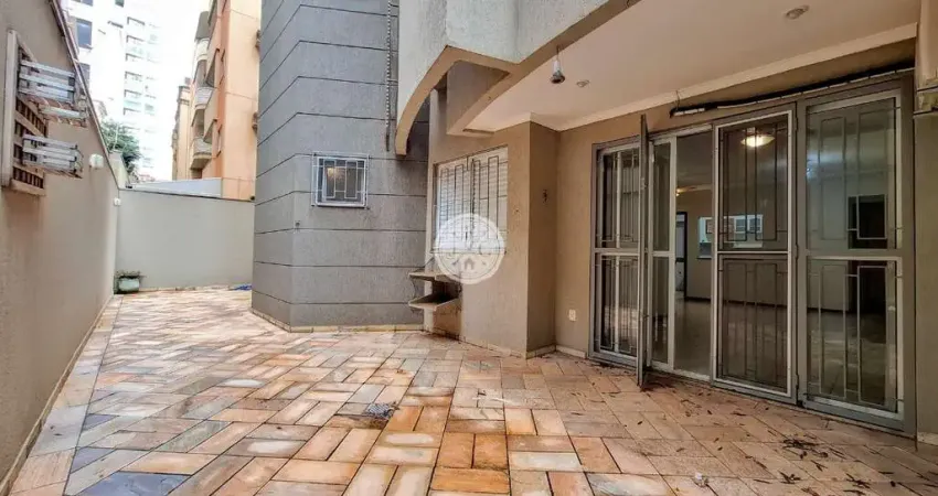 Apartamento térreo com 3 quartos para alugar, 104m² - bosque das juritis