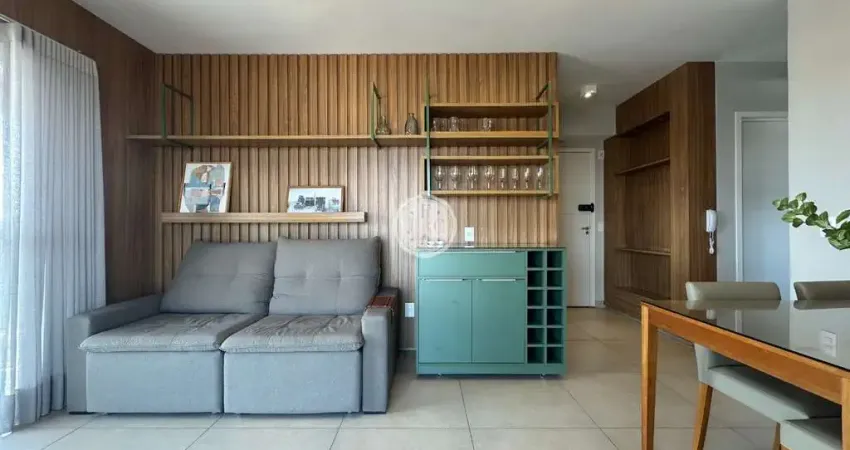 Apartamento mobiliado com 2 quartos para alugar, 60, - alto da boa vista